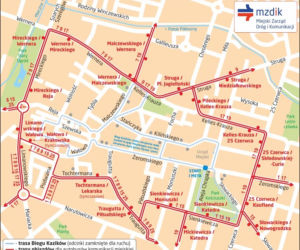 Autobusy pojadą objazdami. Utrudnienia podczas Biegu Kazików