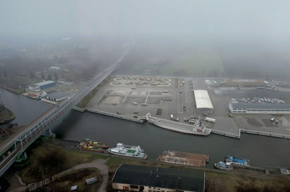 Terminal portowy w Elblągu