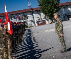 Zmiana dowódcy polskiego kontyngentu w Kosowie