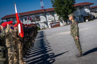 Zmiana dowódcy polskiego kontyngentu w Kosowie