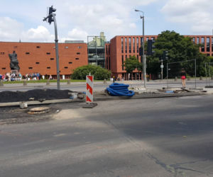 Wały Jagiellońskie- jedna nitka otwarta