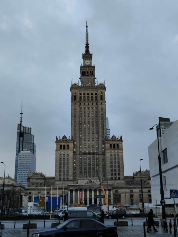 Pałac Kultury i Nauki, PKiN - 1955 rok