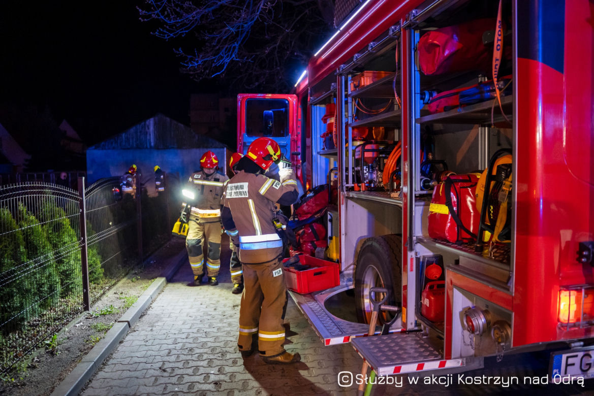 Wypadek w Kostrzynie nad Odrą