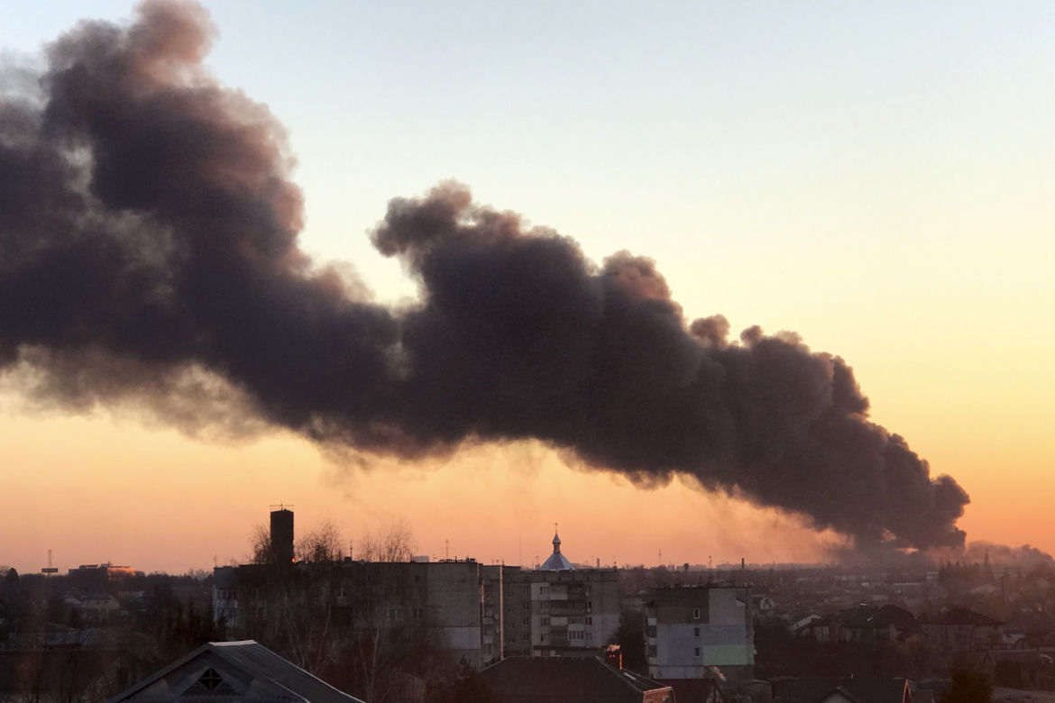 Ukraina. Zbombardowane miasta
