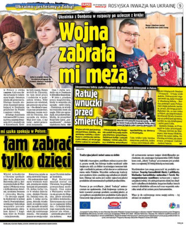 Pierwsze dni wojny w Ukrainie. Tak relacjonowaliśmy je w "Super Expressie"