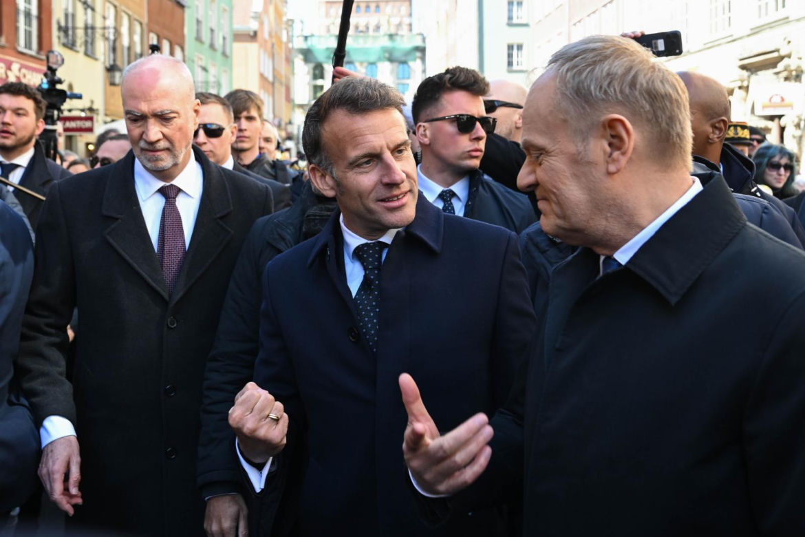Emmanuel Macron już w Gdańsku i wzbudza ogromne zainteresowanie!