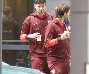 Reprezentacja Polski przed meczem ze Szwecją