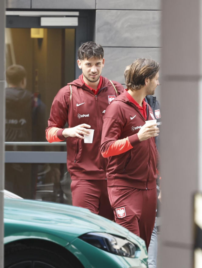 Reprezentacja Polski przed meczem ze Szwecją