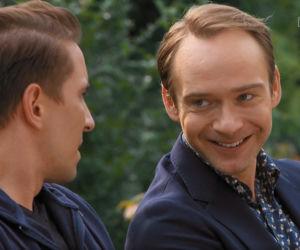 Barwy szczęścia, odc. 2564: Tomasz Kępski (Jakub Sokołowski), handlarz organami Michał Tarski (Hubert Podgórski)