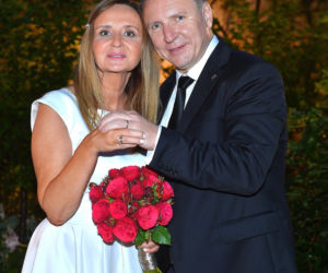Jacek Kurski z żoną