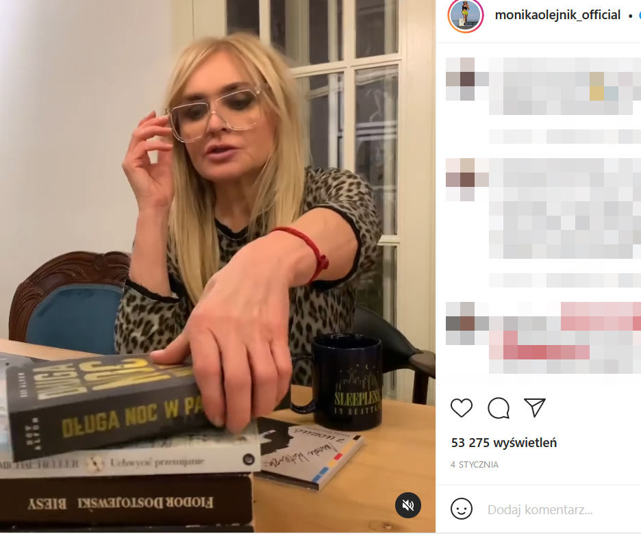 Tak mieszka Monika Olejnik