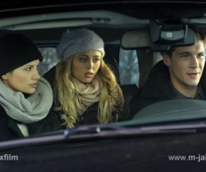 M jak miłość odc. 1064. Marcin (Mikołaj Roznerski), Kasia (Agnieszka Sienkiewicz), Agata (Joanna Opozda)