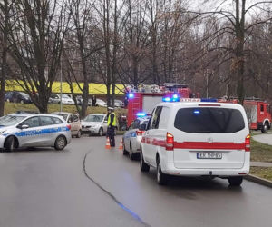 Wypadek w Krakowie
