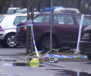 Wielka akcja służb w Otwocku. Ktoś podłożył bombę pod komisariatem?