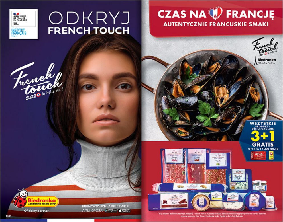 Fracuskie przysmaki w Biedronce