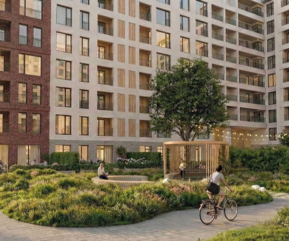 Koncepcyjna nowej zabudowy w miejscu Alfy Centrum