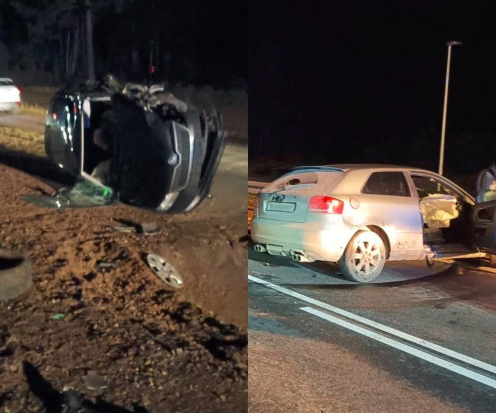 Dramat na drodze. Groźny wypadek sparaliżował ruch. Czworo poszkodowanych!