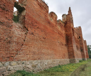 Pomarańczowi rowerzyści najechali zamek w Szymbarku