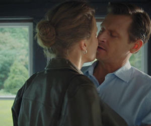 M jak miłość odc. 1906. Natalka (Dominika Suchecka), Adam Karski (Patryk Szwichtenberg)