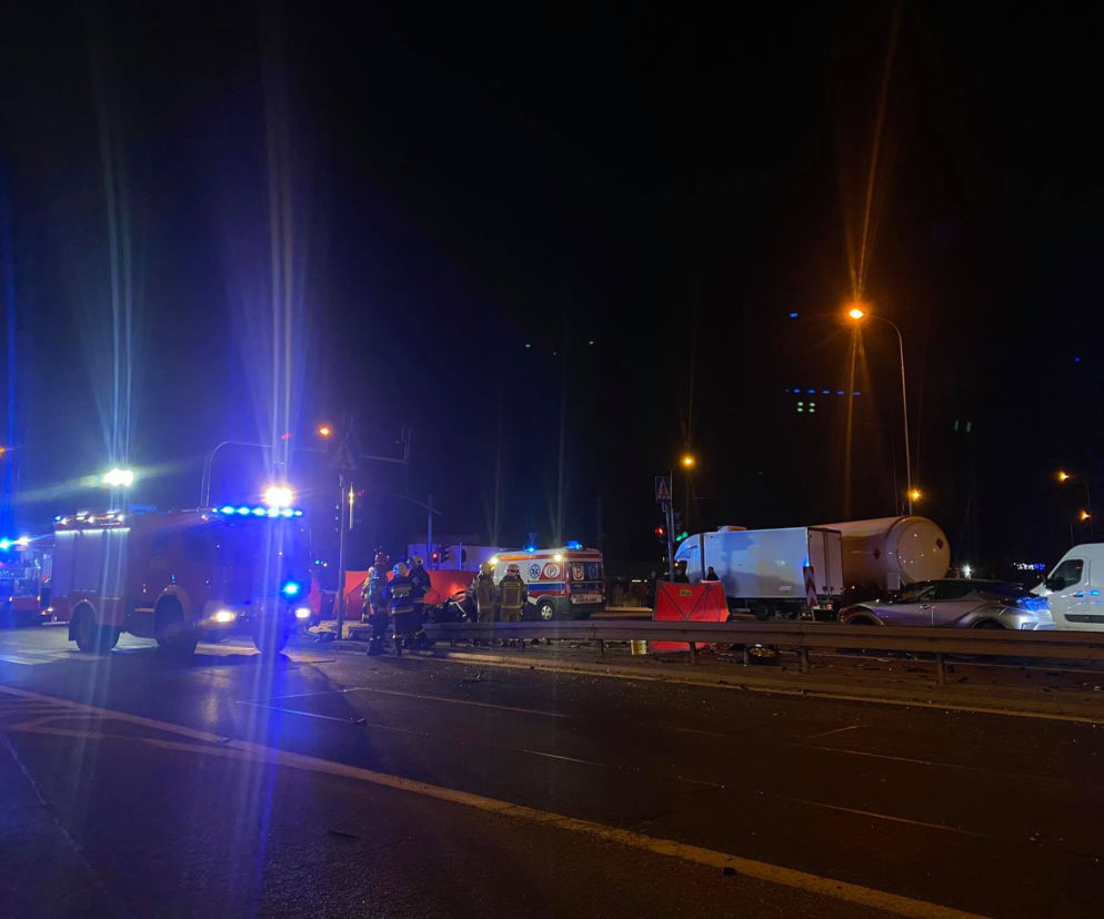 Śmiertelny wypadek w Rzgowie. Trzy osoby nie żyją
