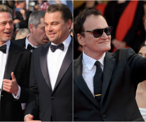 Brad Pitt, Leonardo DiCaprio, Quentin Tarantino