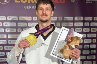 Szymon Piątkowski mistrzem Europy. Reprezentant AZS UWM Olsztyn zdobył złoty medal w Monachium
