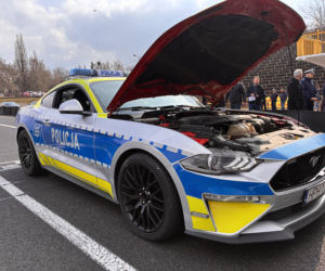 Ford Mustang w służbie radomskiej policji