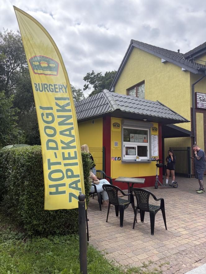 Budka Stańczyka w Sławnie po wizycie Książula