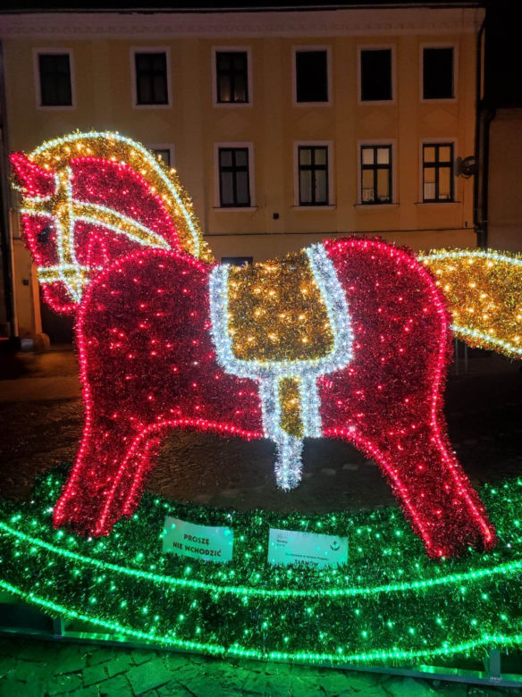 Świąteczne ozdoby w Tarnowie