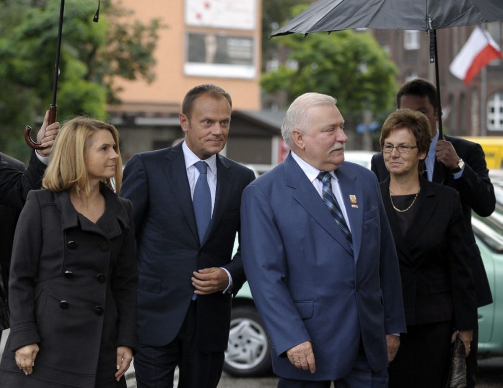 Danuta i Lech Wałęsa