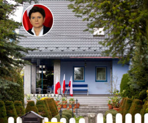 Gliński ukrywa flagę, a Szydło ma aż trzy