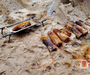 Pociski przy blokach mieszkalnych! Realne zagrożenie