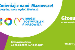 Budżet Obywatelski Mazowsza 2021: GŁOSOWANIE - jak i gdzie oddać głos na projekty?