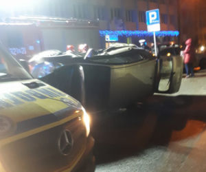 Wypadek na Naruszewicza w Rzeszowie