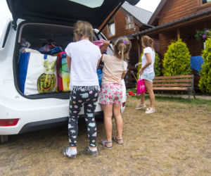 Minivanem z rodziną na wczasy