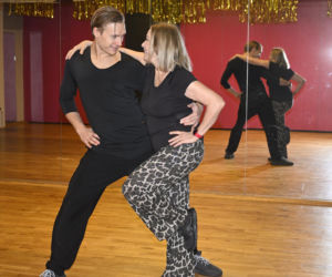 Małgorzata Potocka na próbach do Tańca z Gwiazdami