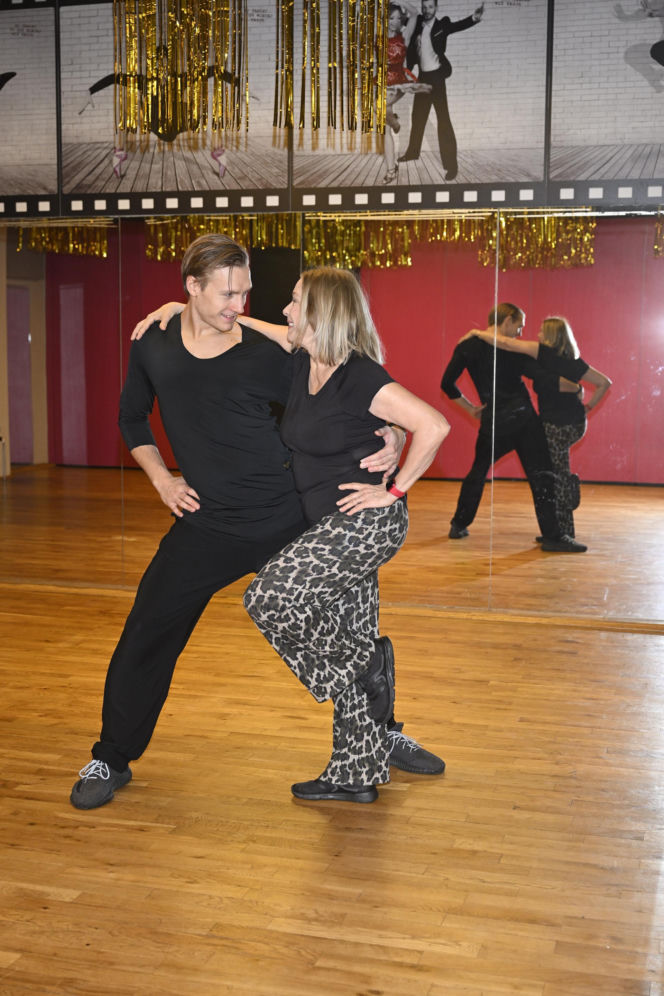 Małgorzata Potocka na próbach do "Tańca z Gwiazdami"