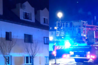 Pożar mieszkania w Wołominie. Dwie osoby ewakuowane