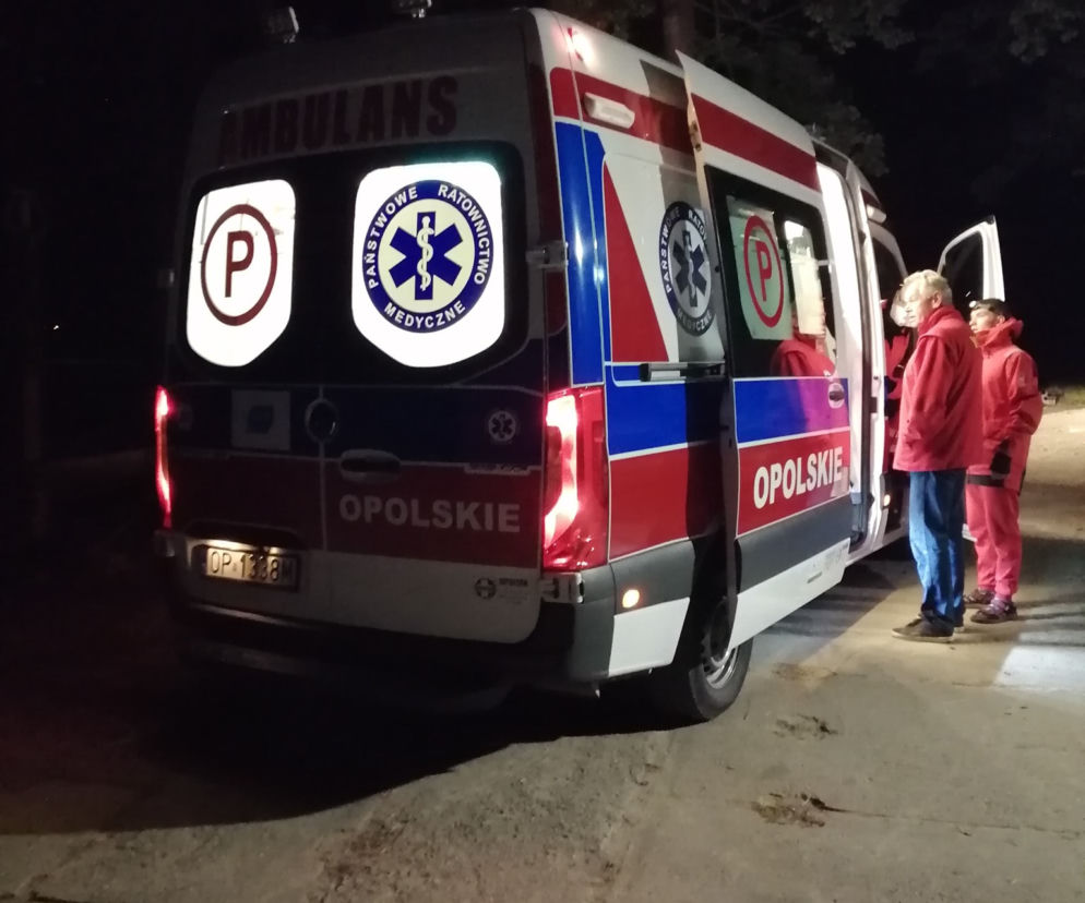 Turawa: Nocna akcja WOPR! Ewakuowali mężczyznę