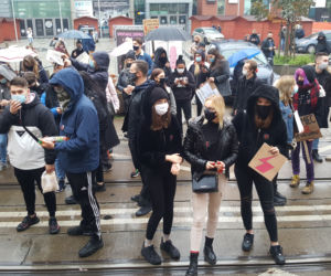 Poniedziałkowy protest w Bydgoszczy