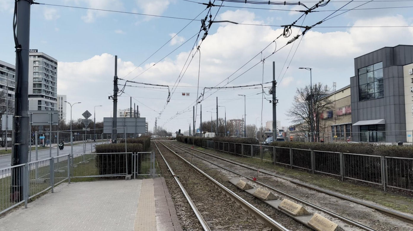 Ruszył rRuszył remont torowiska przy Arkadii w Warszawie