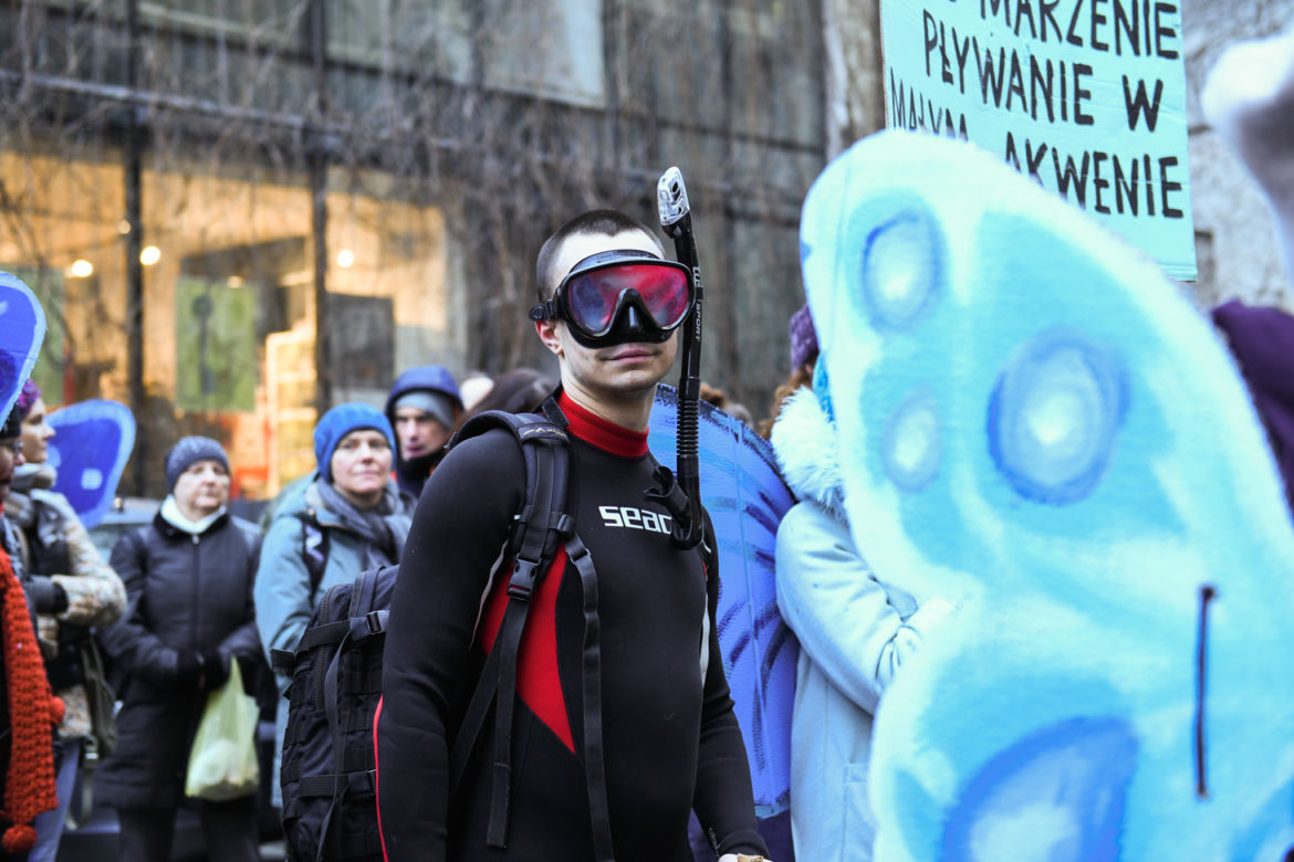Kraków: Protest w sprawie Zakrzówka
