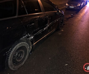 Pijany kierowca ciężarówki staranował wszystko, co miał na drodze. 