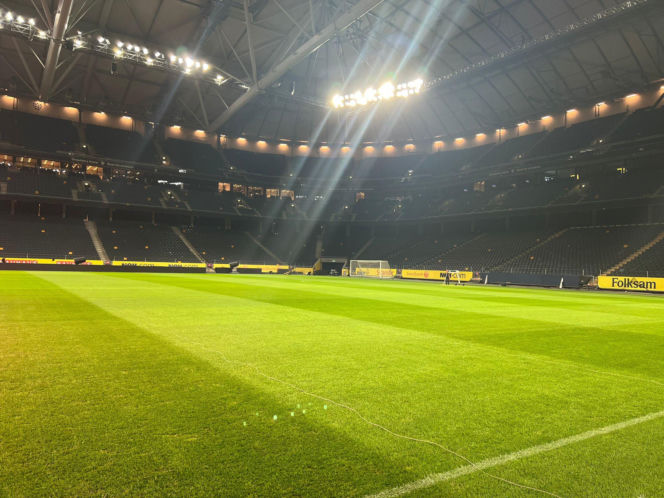 Strawberry Arena przed meczem Polska - Szwecja, 30.03.2026