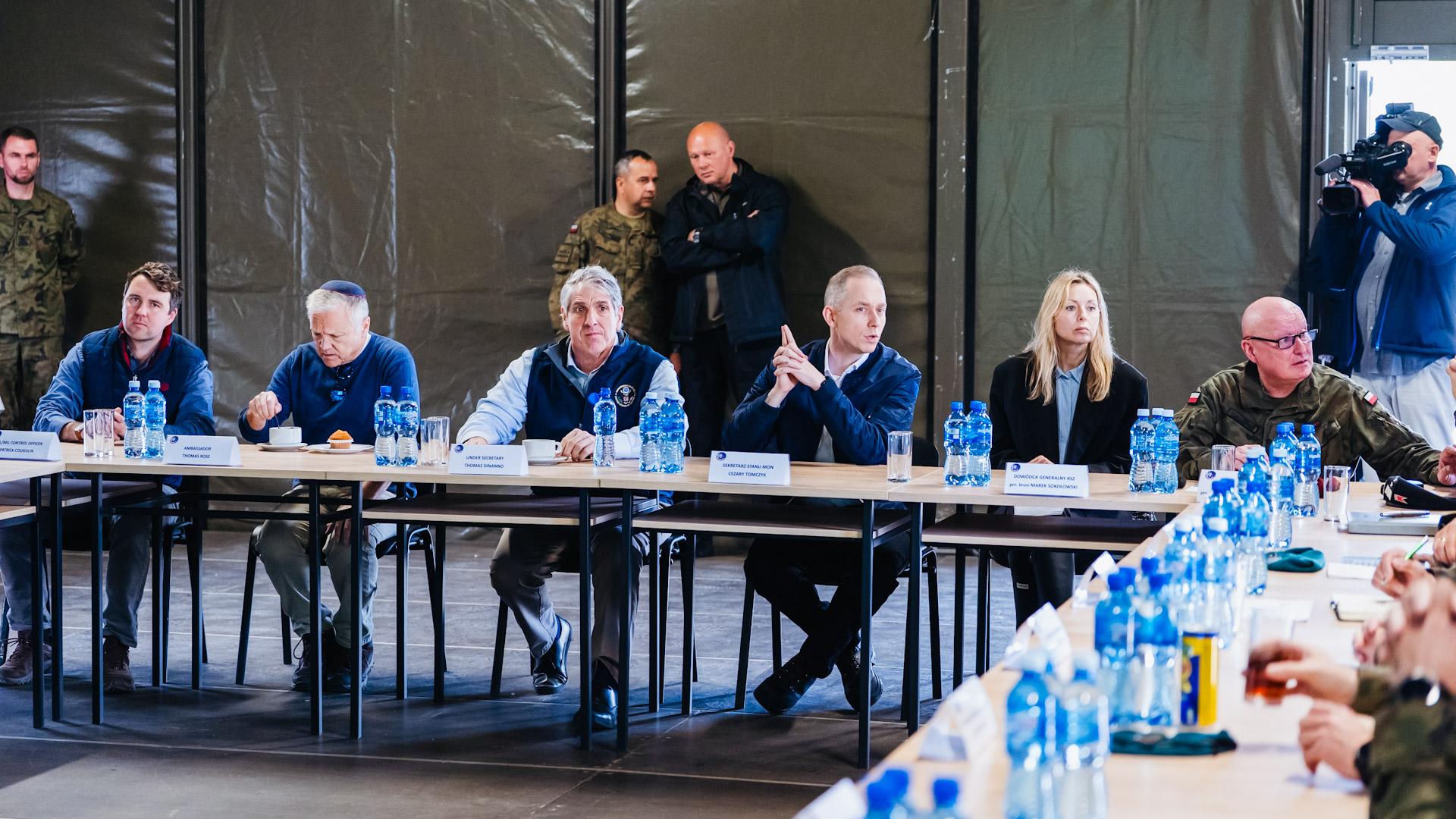 Delegacja amerykańska zapoznała się z postępami programu „Tarcza Wschód”