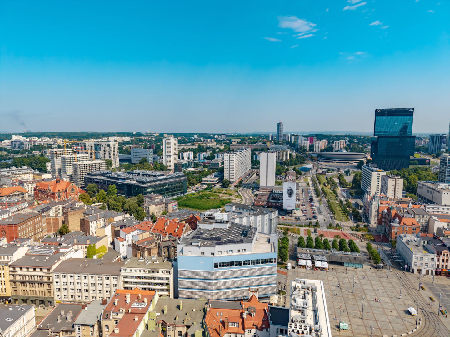 Budowa MIKATO w centrum Katowic