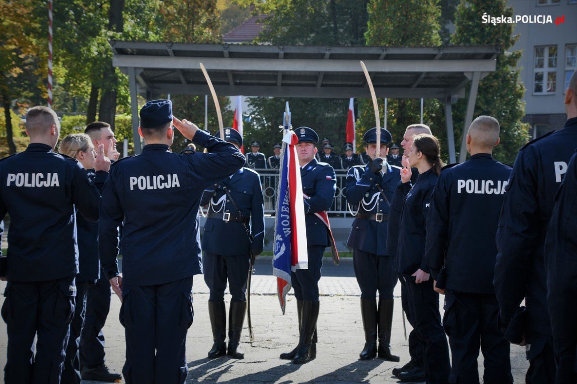 Śląska policja ma nowych policjantów