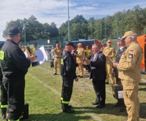 Powiatowe Zawody Sportowo-Pożarnicze w Brodach