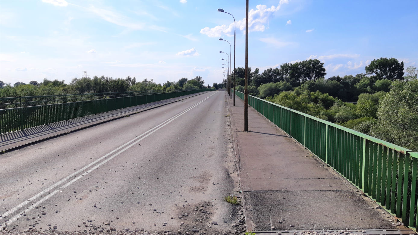 Most w Ostrowie - sierpień