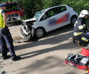 Wypadek pijanej 22-latki